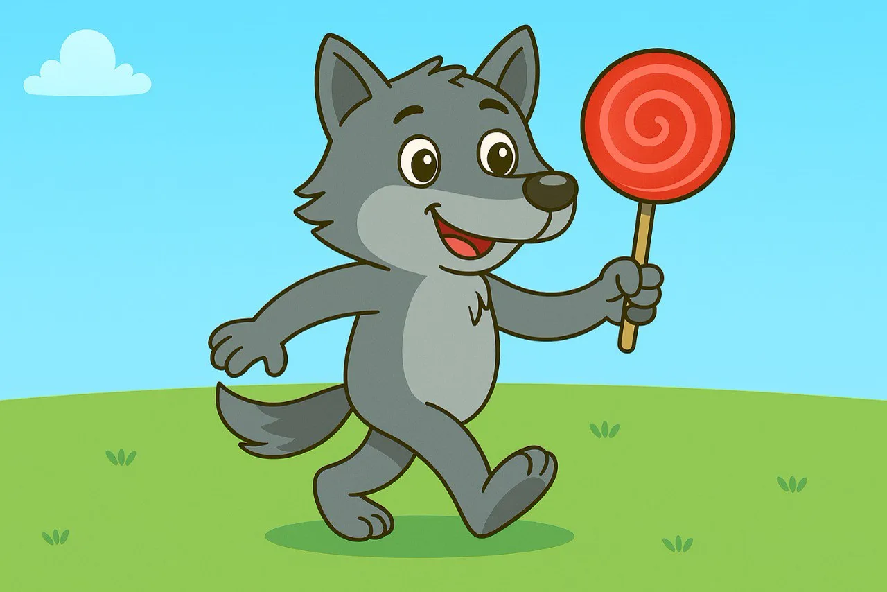 Wolf character attempt for the Yagusha fairy-tale world